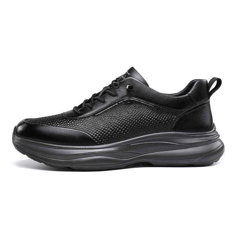 SEPTWOLVES Top Grain Cow Leather Breathable And Slip Resistant Commute Travel Lace Free Casual Shoes Women's HD