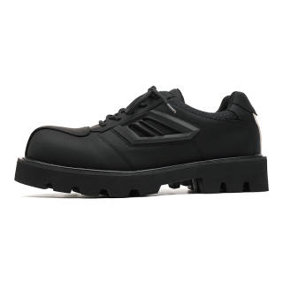 LUOMAIKE Microfiber Leather Casual Shoes Men's Black