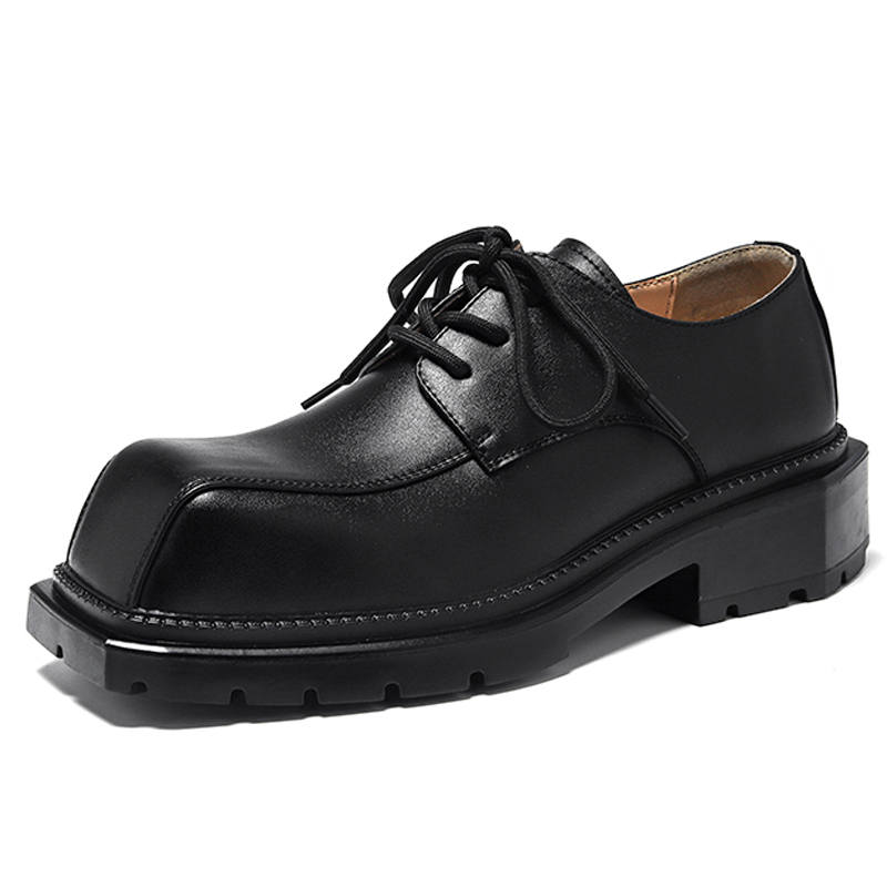 WEISHIBANGWEI WEISHIBANGWEI Microfiber Leather Casual Shoes Men's Black