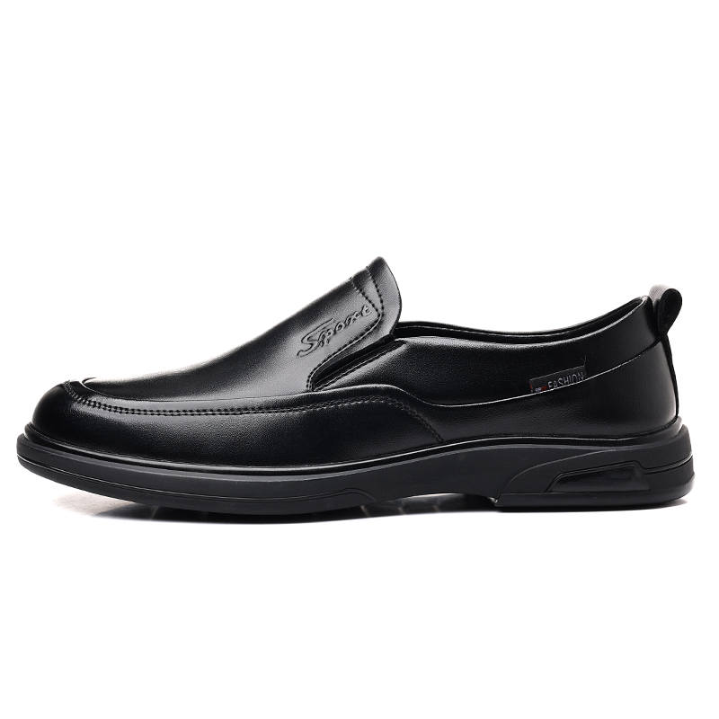 POPULAR ROUSE PR Cow Split Leather Casual Shoes Men's