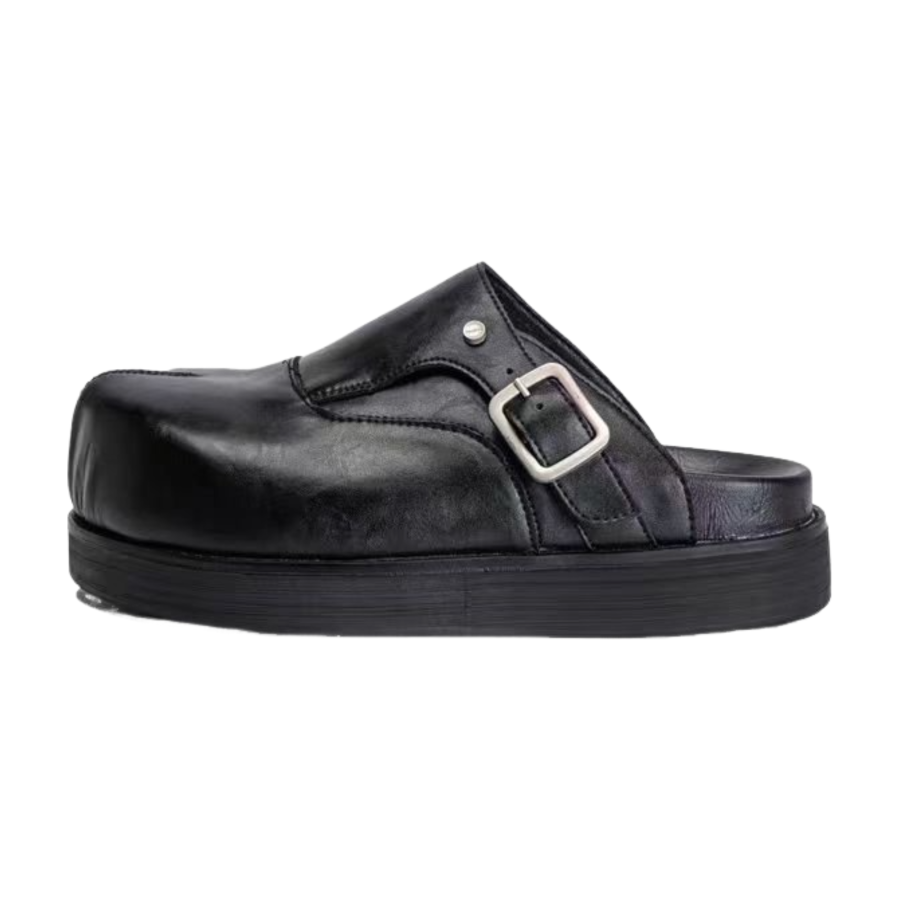 ABCYLM Abrasion Resistant Abrasion Resistant Closed Toe Slippers Unisex Black