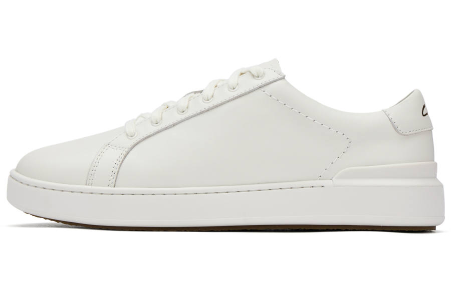 Clarks Low top Skateboard Shoes Men's White