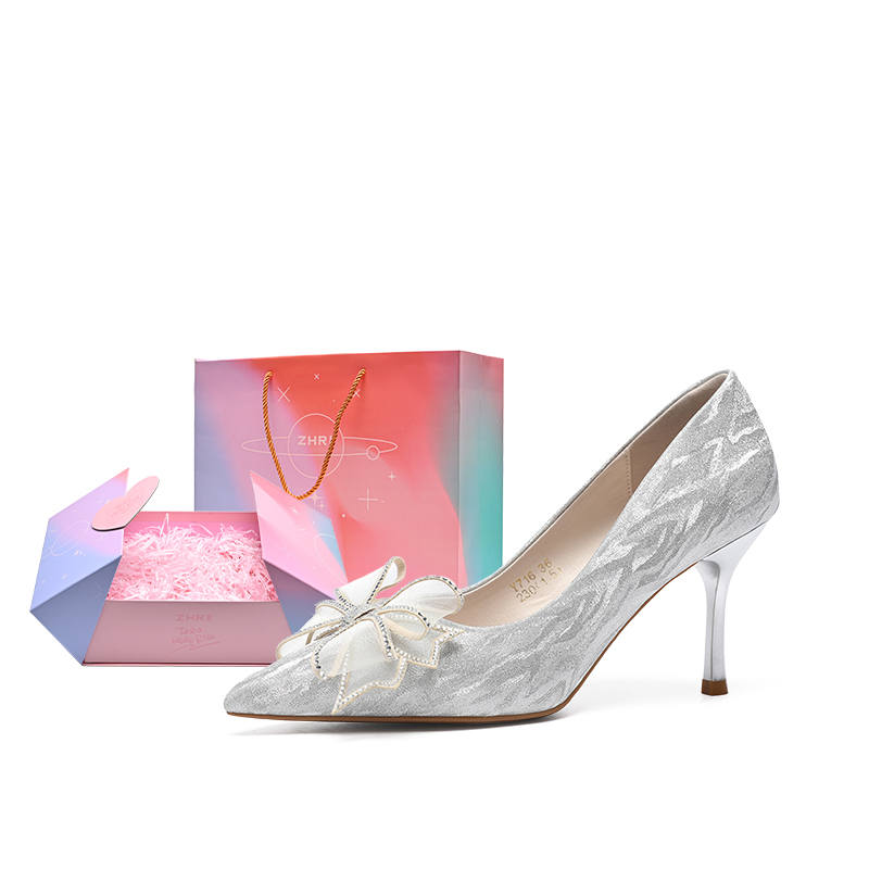 ZHR Shooting Stars Collection Slim Heel High Heels 7cm Women's