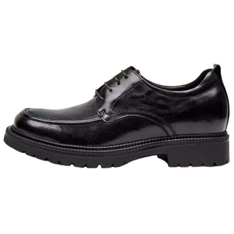 GOG Top Grain Cow Leather Genuine Leather Business Casual Shoes Men's