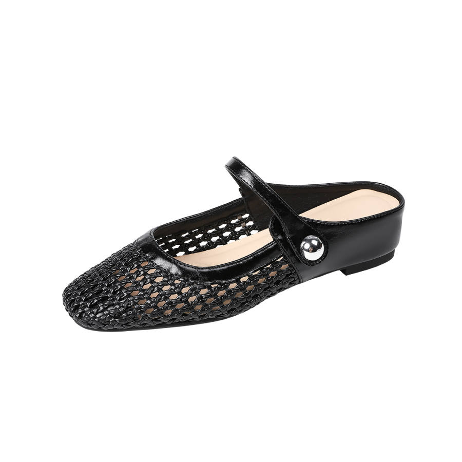 TATAYA Rubber Sole Abrasion Resistant Abrasion Resistant Closed Toe Slippers Women's
