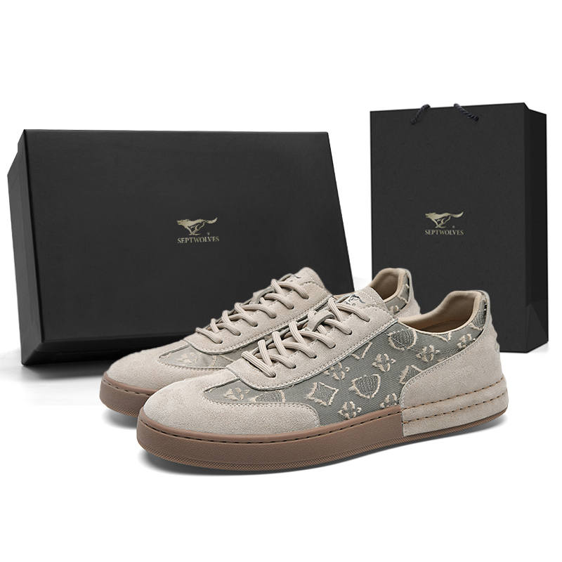 SEPTWOLVES SEPTWOLVES Fabric Low top Skateboard Shoes Men's