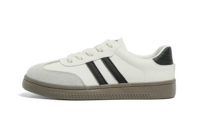 FOREVER 21 Low top Skateboard Shoes Women's Beige Black