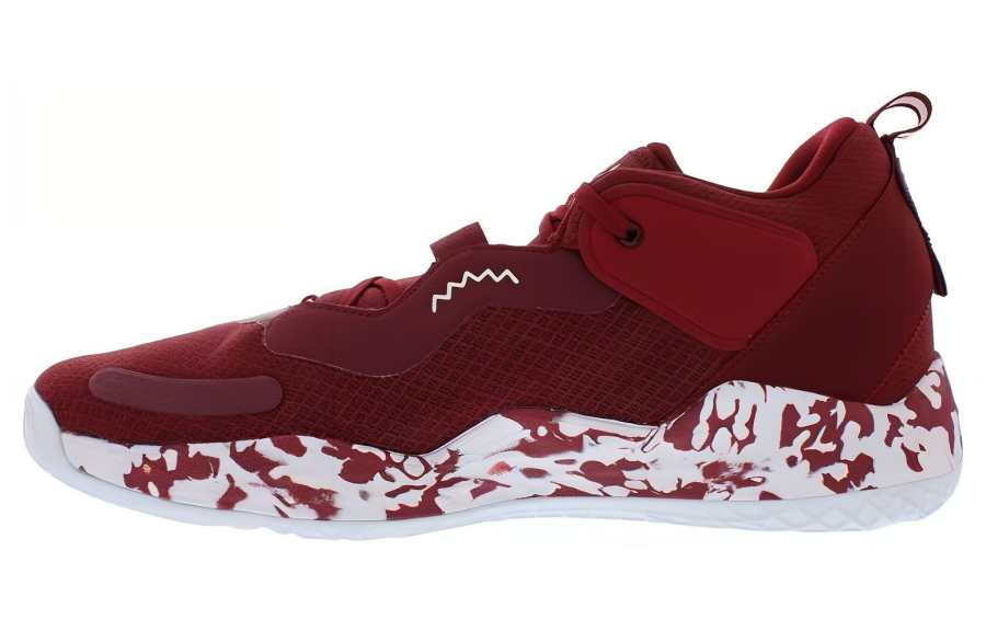 Adidas Adidas D.O.N. Issue #3 Slip Resistant Abrasion Resistant Low top Casual Shoes Unisex Red