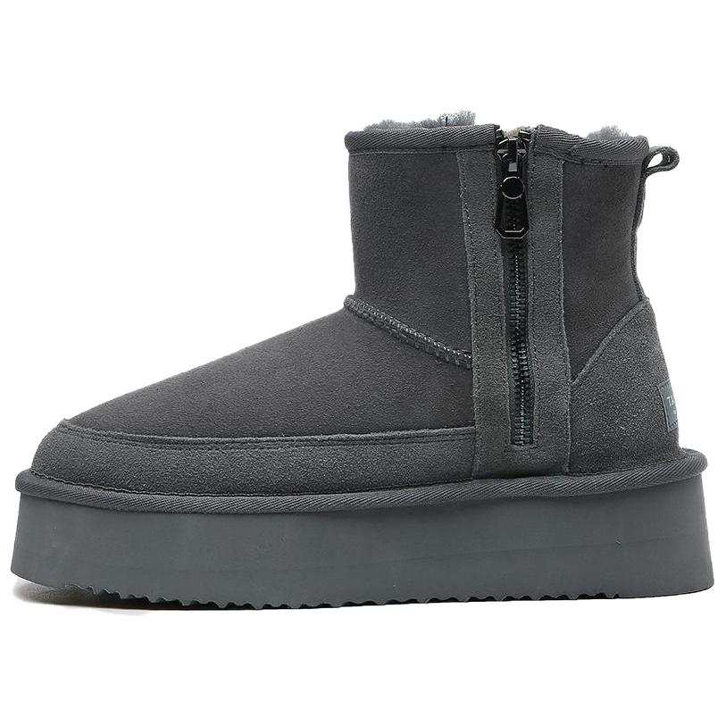 TASMAN AUS Sheepskin Thermal Height Increasing Thermal Height Increasing Short Snow Boots 4cm Women's