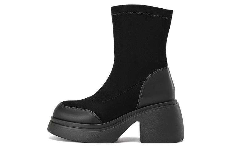 AOKANG AOKANG Slim Boots Ankle Boots 7cm Women's