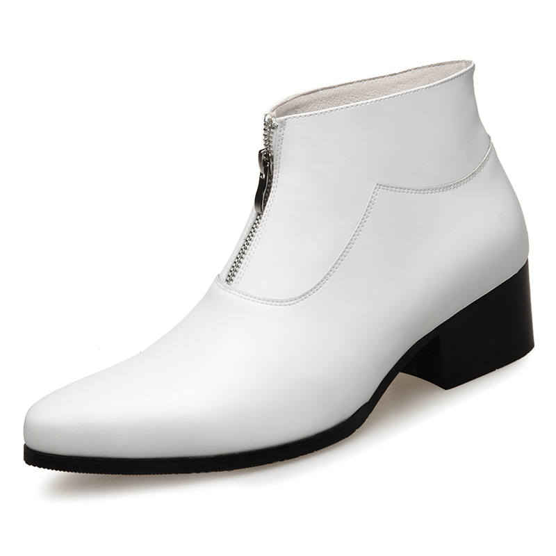 LUOMAIKE LUOMAIKE Ankle Boots Men's White/Black