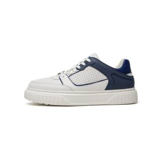 LAILE Skateboard Shoes Men's Low Top Black/White