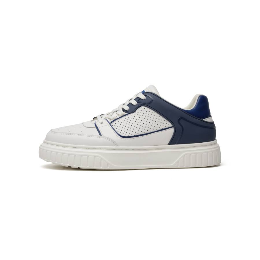 LAILE Skateboard Shoes Men's Low Top Black/White