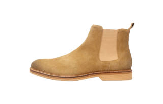 TIMOTHY&CO. Leather Short Chelsea Boots Men's