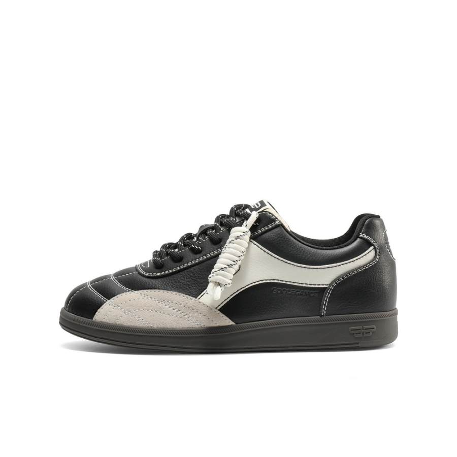 BELLE Cow Split Leather Low top Casual Shoes Women's