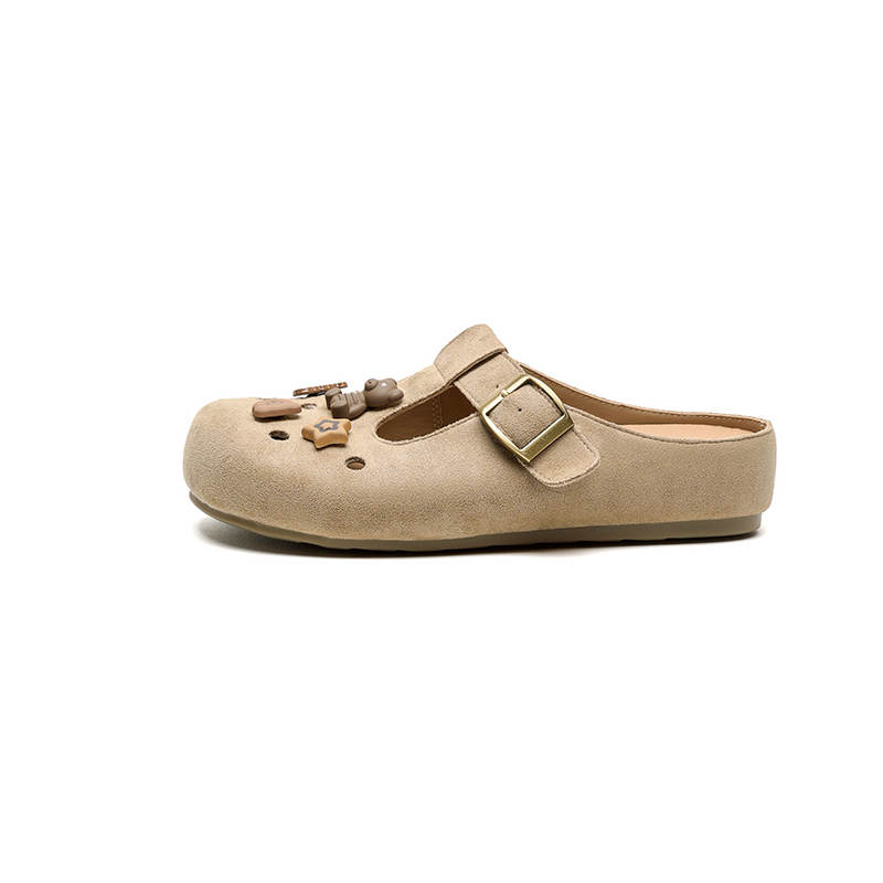JOSINY Quiet Abrasion Resistant Closed Toe Slippers Women's