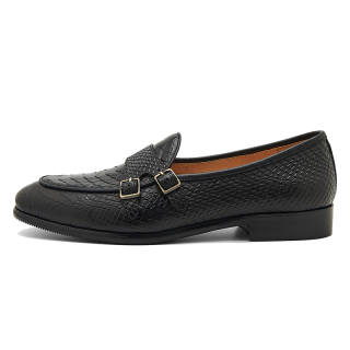 JEPSEN Loafers Men's Black/Brown