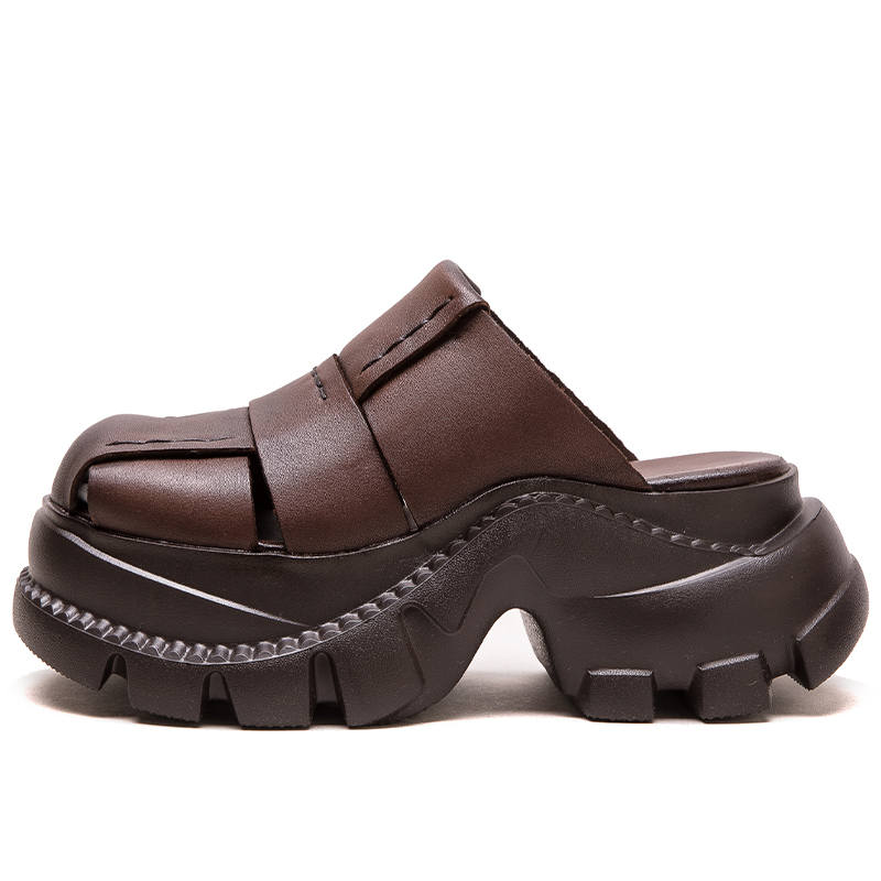JIEZHOU Closed Toe Slippers Women's