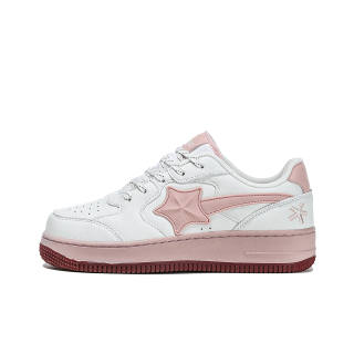 MONSTER X-BASES MONSTER X BASES Low top Skateboard Shoes Women's White Pink
