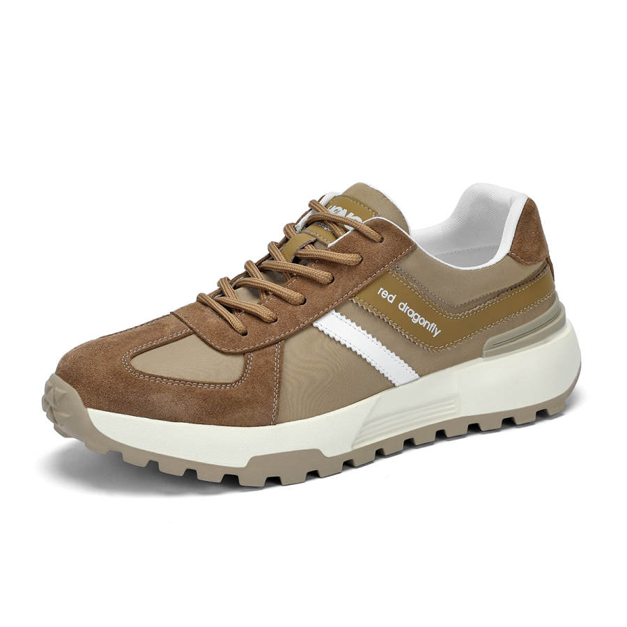 RED DRAGONFLY Synthetic Leather, Textile Men's Casual Shoes Men's Comfortable Abrasion Resistant Cushioning