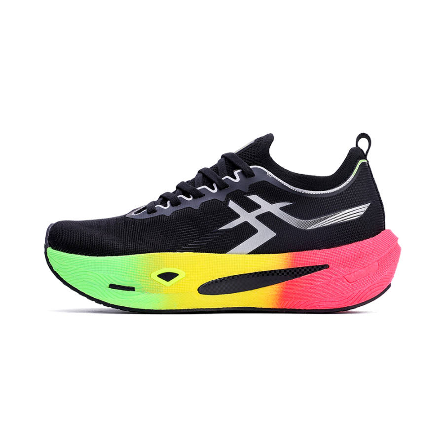 ANBU Low top Casual Physical Fitness Test & Exam Racing Running Shoes Unisex Colorful Black