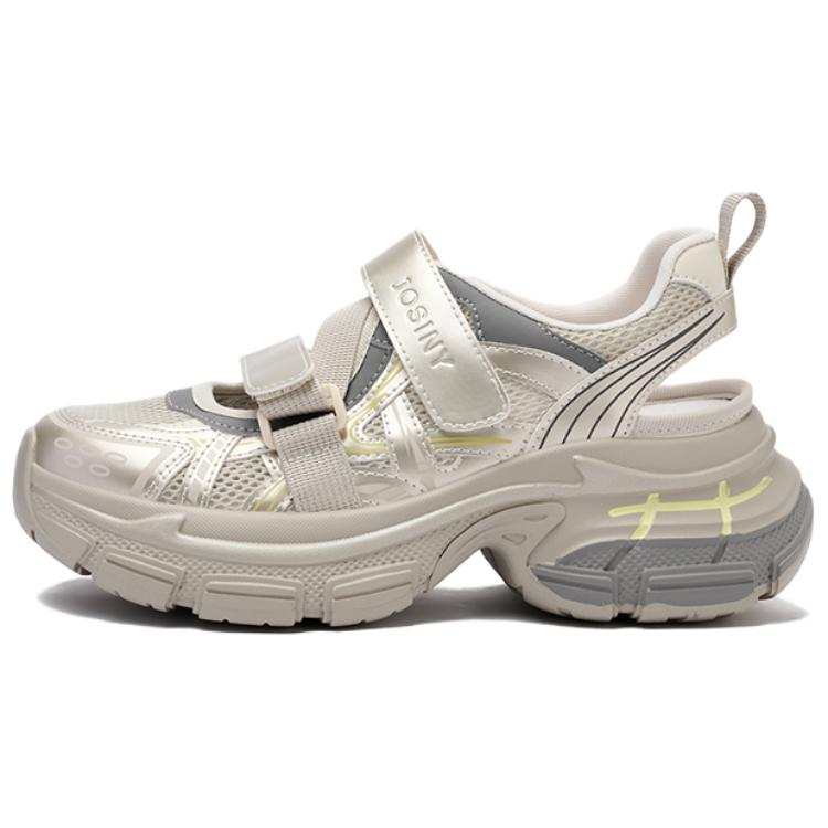 JOSINY Abrasion Resistant Slip Resistant Abrasion Resistant Slip Resistant Low top Chunky Sneakers Women's