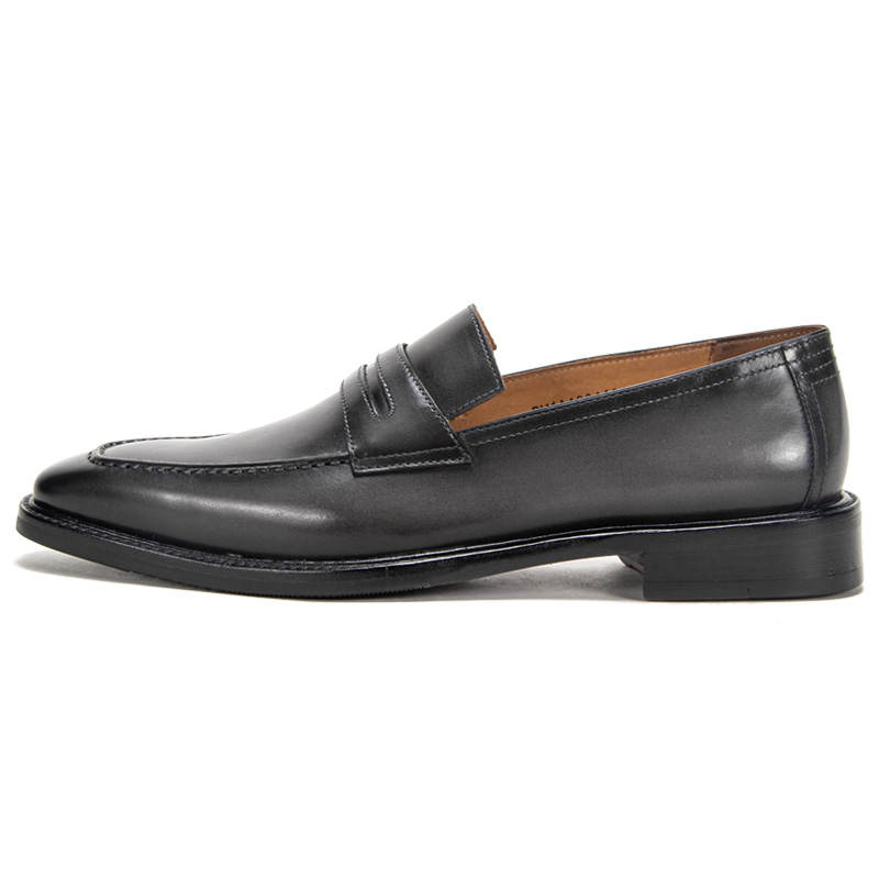 TIBAO AUCHEHO Dibao Achio Cow Leather Casual Shoes Men's Gray