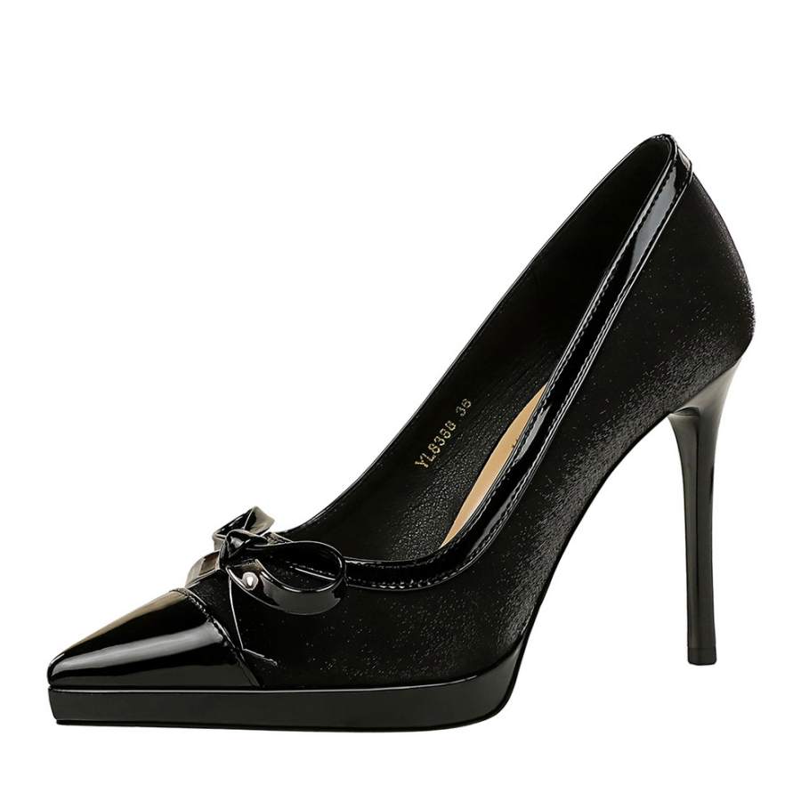 YAFEI XUANYU Microfiber Leather High Heels Women's