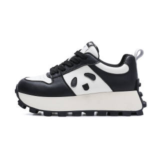 CHIYEANDE Cow Split Leather Low top Casual Shoes 5cm Women's