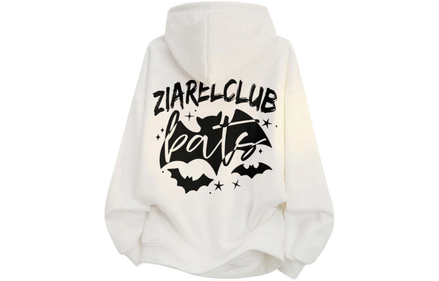 ZIAREL Sweatshirts Unisex Hooded Moderate Heavyweight