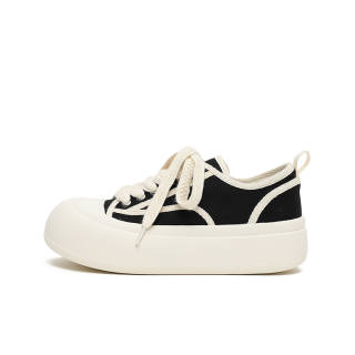 MASOOMAKE Canvas Low top Skateboard Shoes 5.2cm Women's