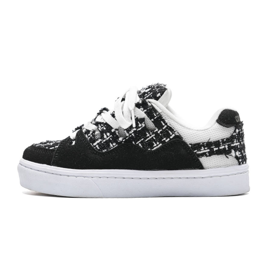 OAOQ Synthetic Leather Low top Skateboard Shoes Unisex