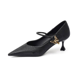 WESTLINK High Heels Women's Black, Ecru