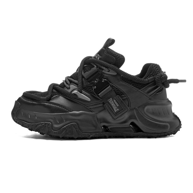 FAIRWHALE Abrasion Resistant Lightweight Slip Resistant Low top Chunky Sneakers Unisex