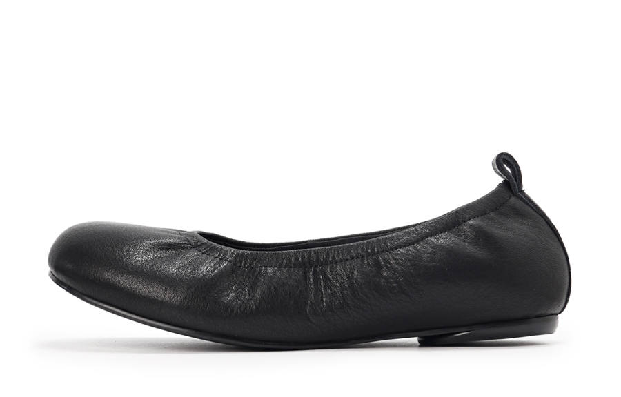 MINNETONKA Cow Leather Casual Shoes Women's Black
