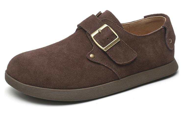 KEKAFU Cow Split Leather Casual Shoes 2cm Women's
