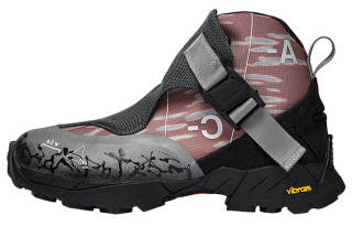 A-COLD-WALL* ROA x A COLD WALL* Slip Resistant Ankle Length Outdoor Mountaineering Boots Unisex Black