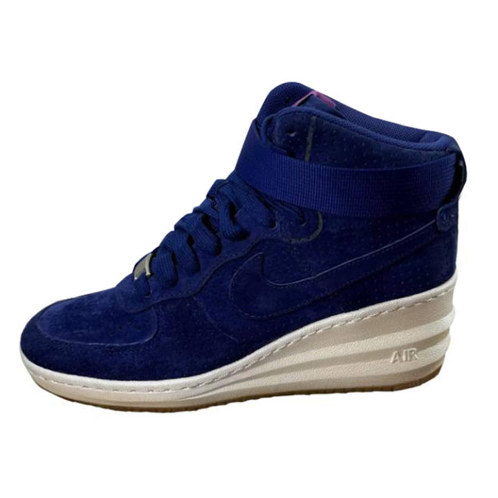 Nike Nike Lunar Force 1 Sky High Royal Perforated Suede Women's