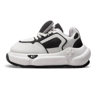 2YE+ Chubby Series Thermal Slip Resistant Abrasion Resistant Height Increasing Low top Skateboard Shoes Unisex