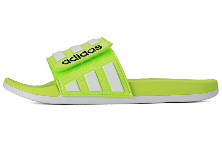 Adidas Neo Casual Slip Resistant Slip Resistant Slide Slippers Men's Neon Green