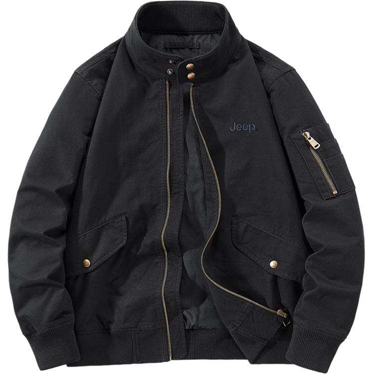 Jeep Jeep Jackets Unisex Stand Collar Moderate Workwear