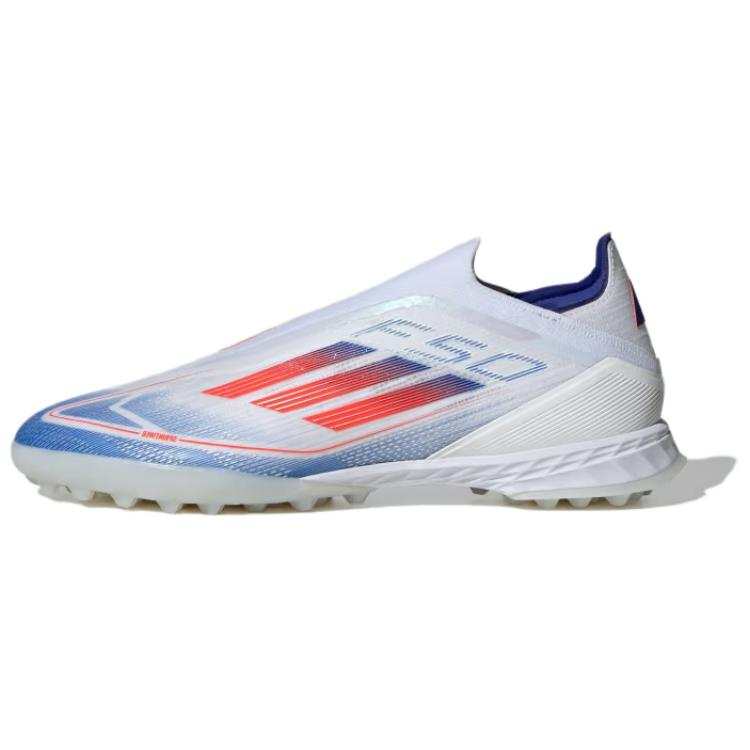 Adidas Adidas F50 PRO Slip Resistant Abrasion Resistant Soccer Shoes Men's White Blue