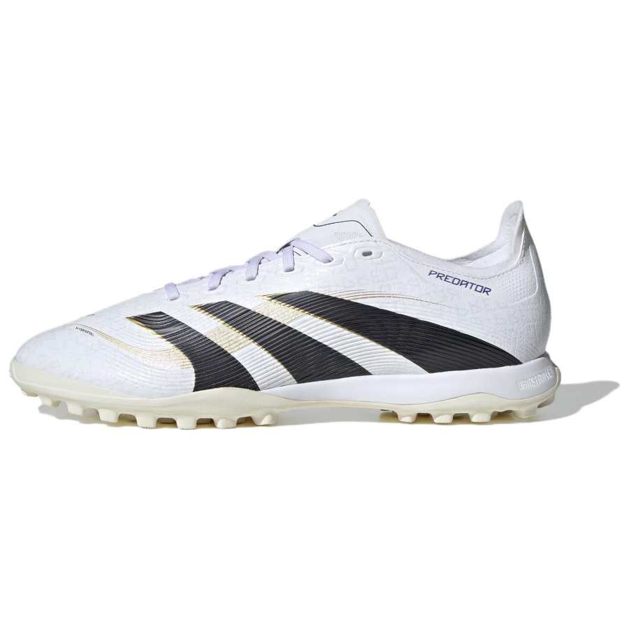 Adidas Adidas PREDATOR LEAGUE Slip Resistant Abrasion Resistant Soccer Shoes Unisex White Black