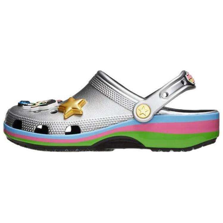 Crocs x THE POWERPUFF GIRLS Classic Clog EVA Clogs Unisex Silver