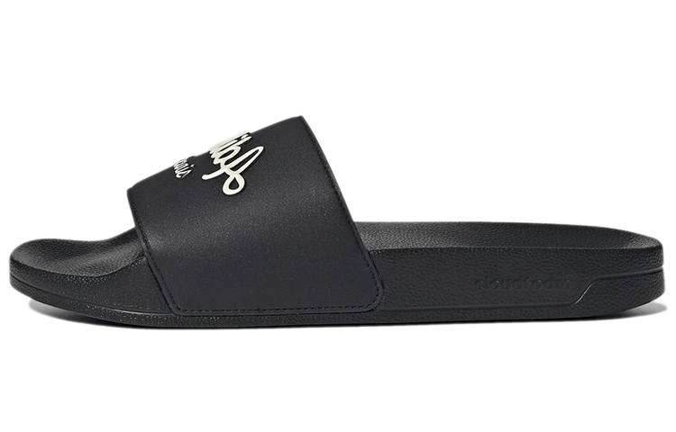 Adidas Adidas ADILETTE SHOWER Stitching Slide Slippers Unisex Black