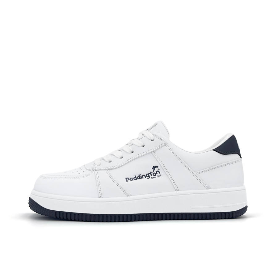 Paddington Bears Low top Skateboard Shoes Men's White Blue