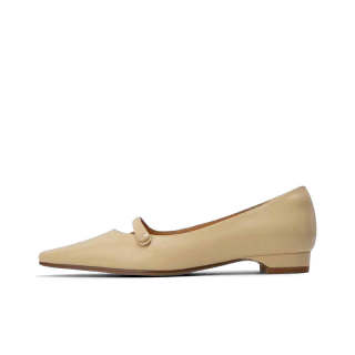 SHOEMAKER QUEEN Top Grain Cow Leather Casual Shoes Women's