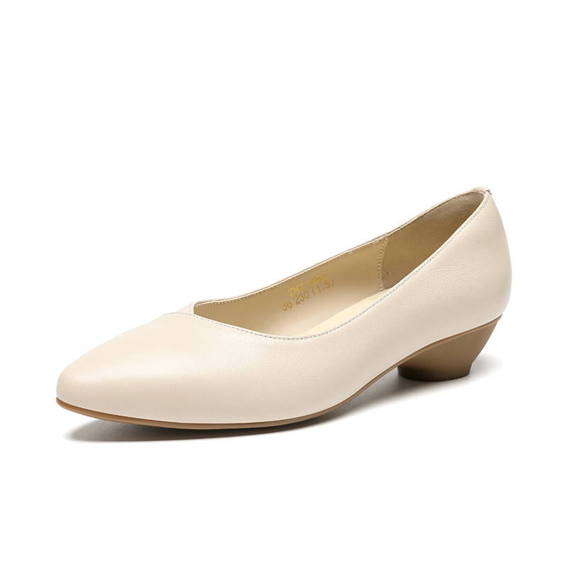 ZHR Cow Leather Casual Shoes 3cm Women's