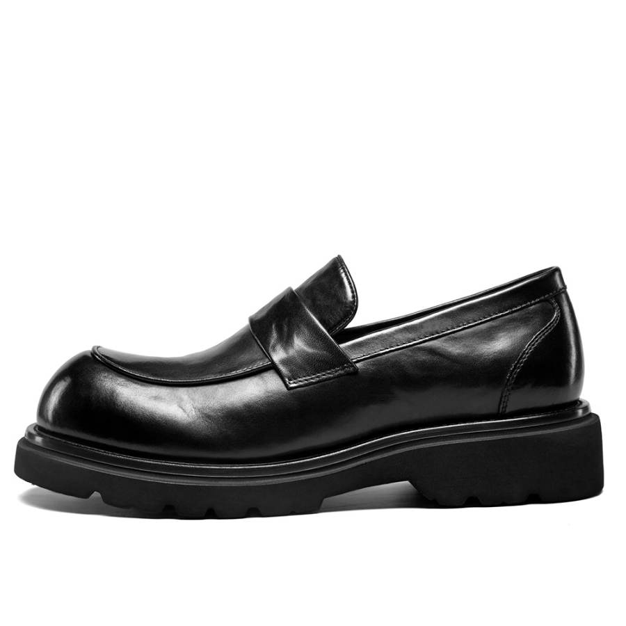 YEARCON YEARCON Casual Leather Shoes Men's Black