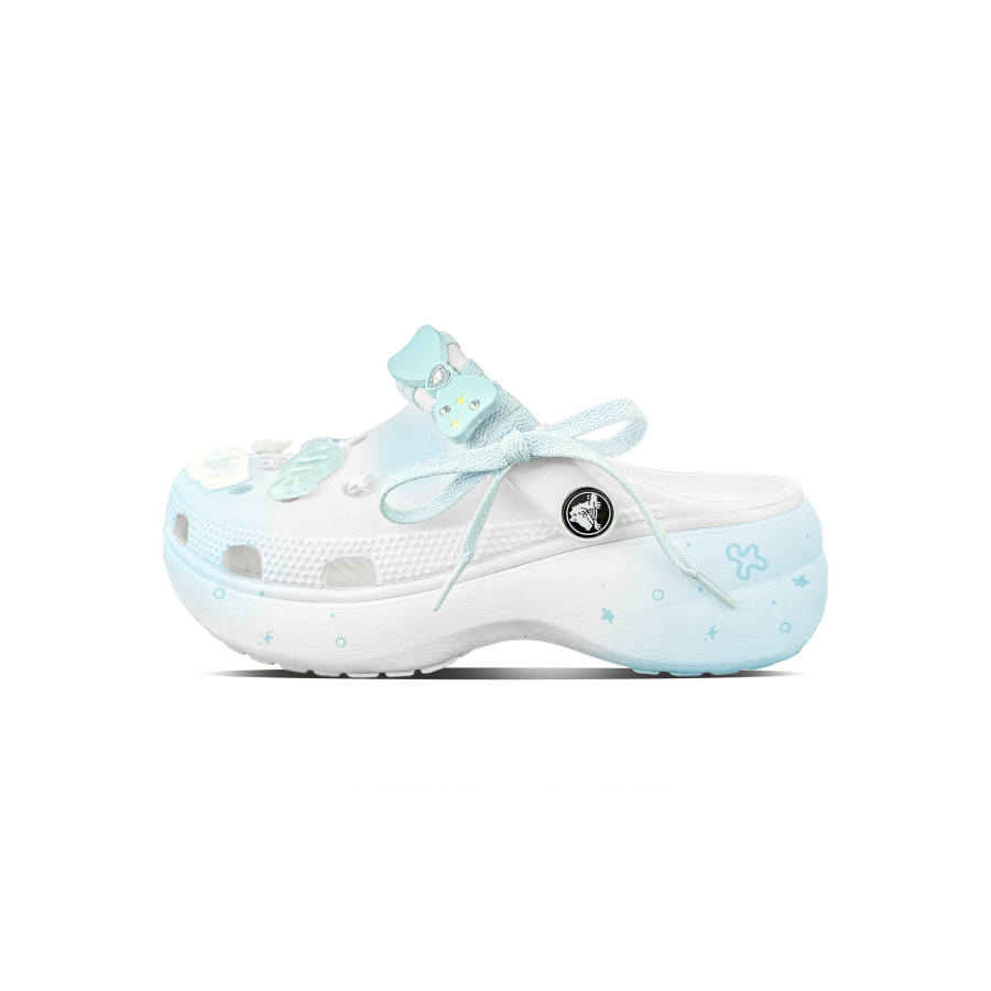 Crocs Classic Clog Summer Of Maris Sal EVA Clogs Unisex Blue